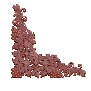 Corner Design For Cnc Wood Carving Stl File Free Download A000176