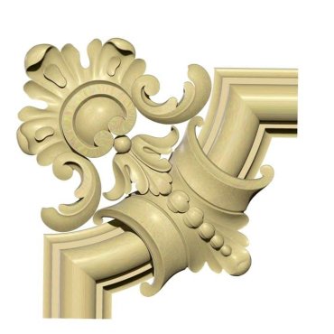 Corner Design For Wood Carving Stl File Free Download A000229