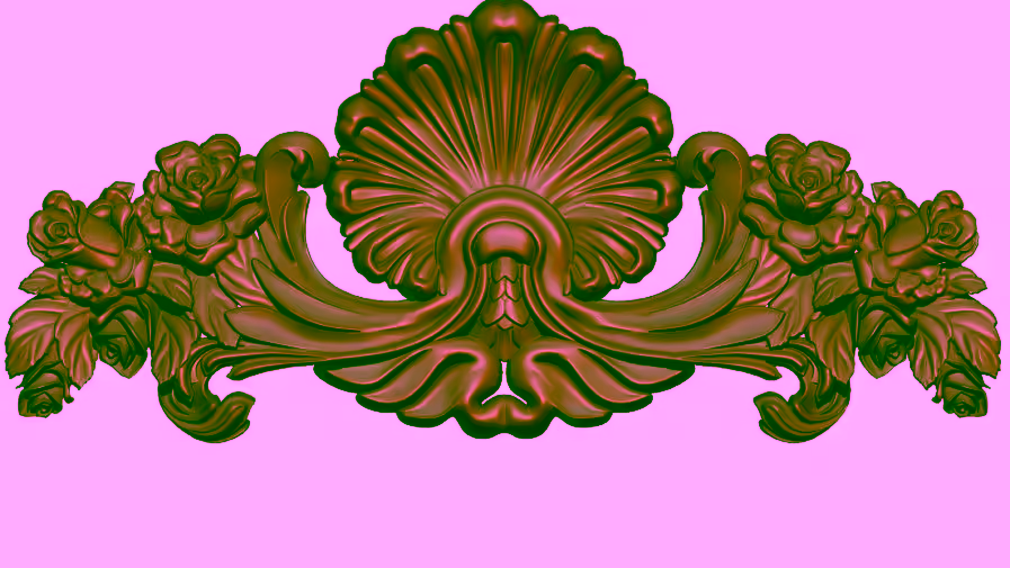 Decor For Cnc Wood Carving Stl File Free Download A000163