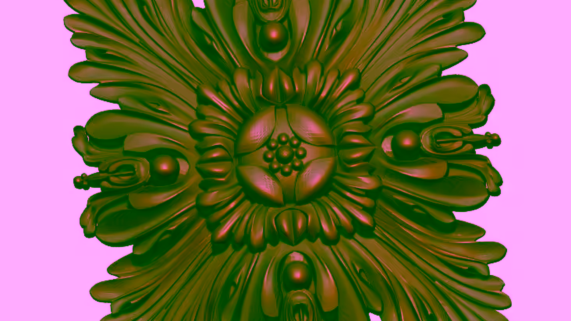 Decor For Cnc Wood Carving Stl File Free Download A000192