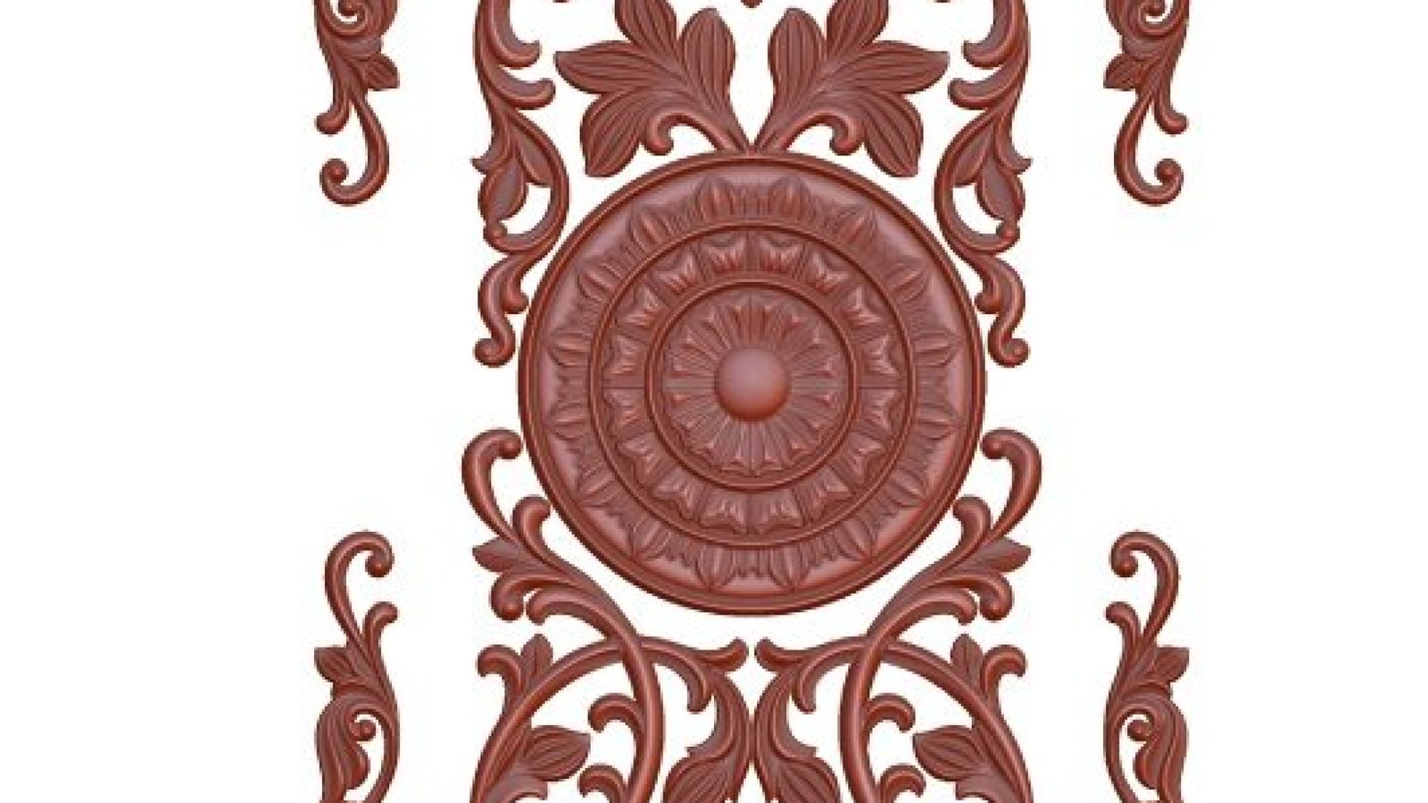 Decor For Door Cnc Wood Carving Stl File Free Download A000203