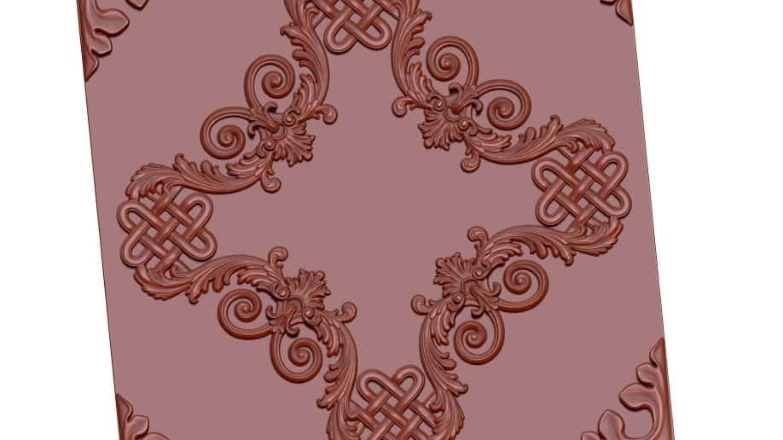 Decor Pattern For Cnc Carving 3d Stl File Free Download A000189