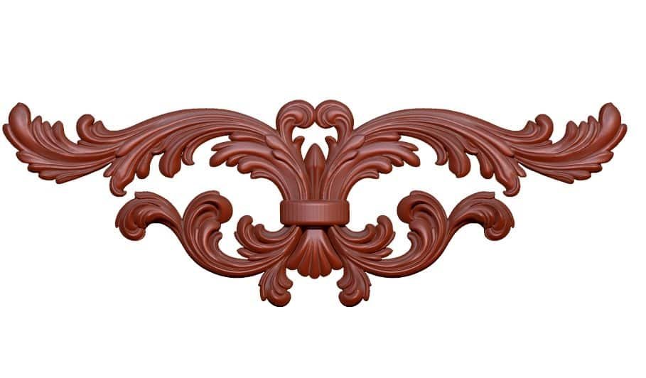 Decor For Cnc Wood Carving Stl File Free Download A000165