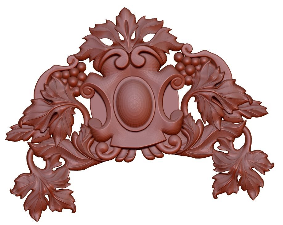 Decor For Cnc Wood Carving Stl File Free Download A000187