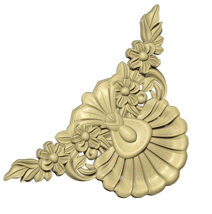 Decor for wood carving stl file free download - A0002265