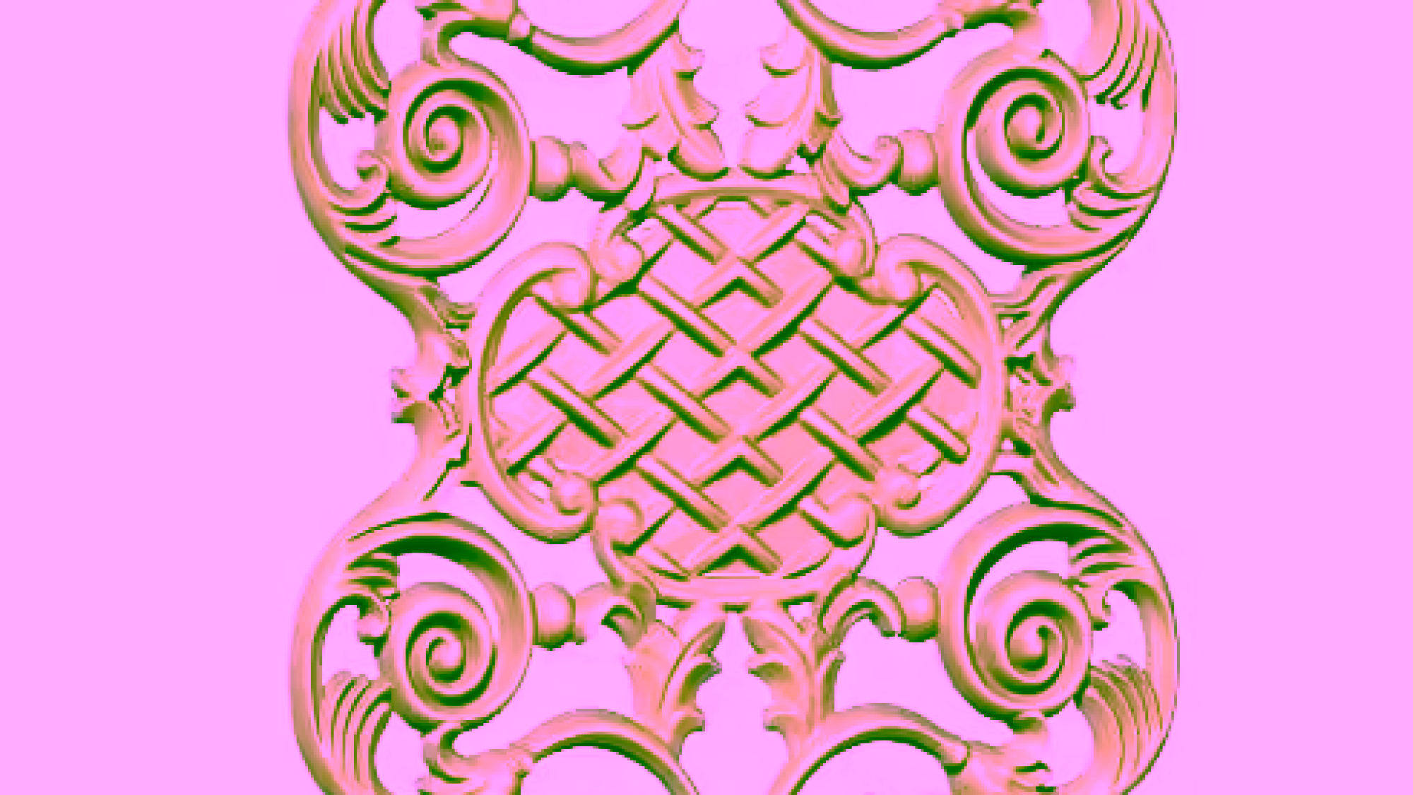 Decorative Design For Wood Carving Stl File Free Download A000239