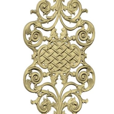 Decorative Design For Wood Carving Stl File Free Download A000239