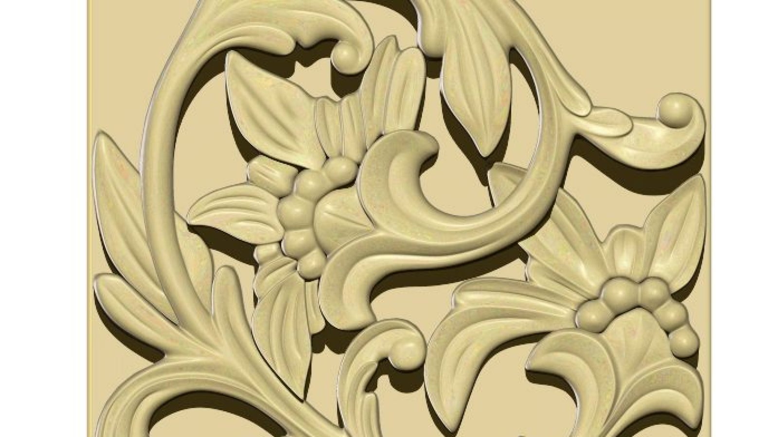 Decorative Design For Wood Carving Stl File Free Download A000251