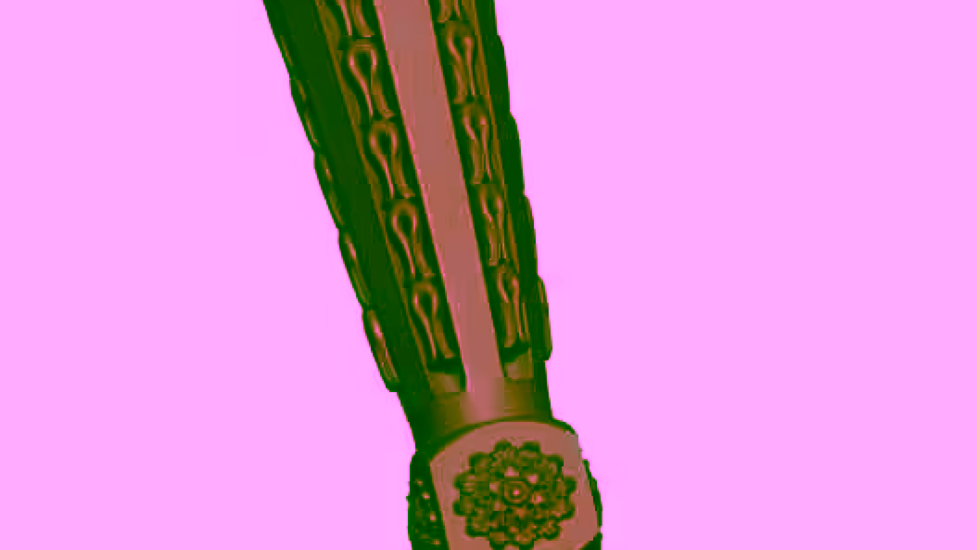 Decorative Table Leg Design For Cnc Wood Carving Stl File Free Download A000222
