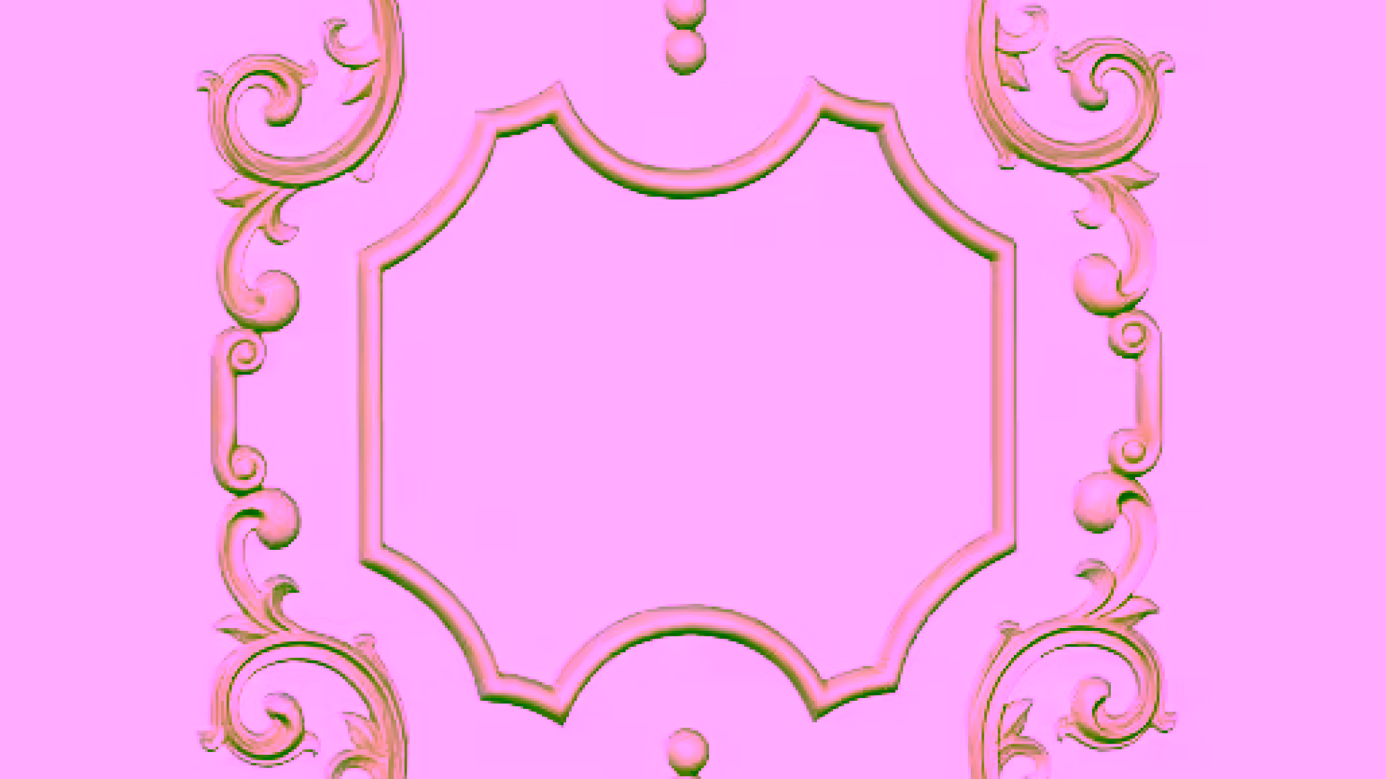Door Frame For Wood Carving Stl File Free Download A000240