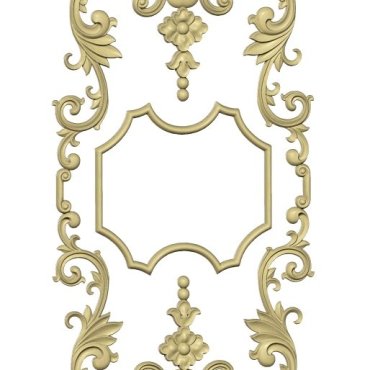 Door Frame For Wood Carving Stl File Free Download A000240