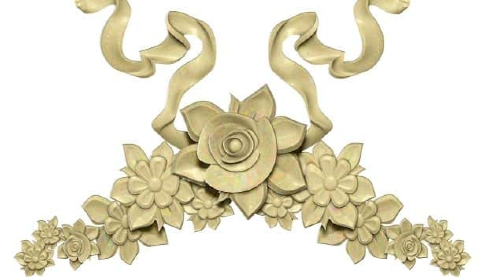 Flower For Wood Carving Stl File Free Download A000249