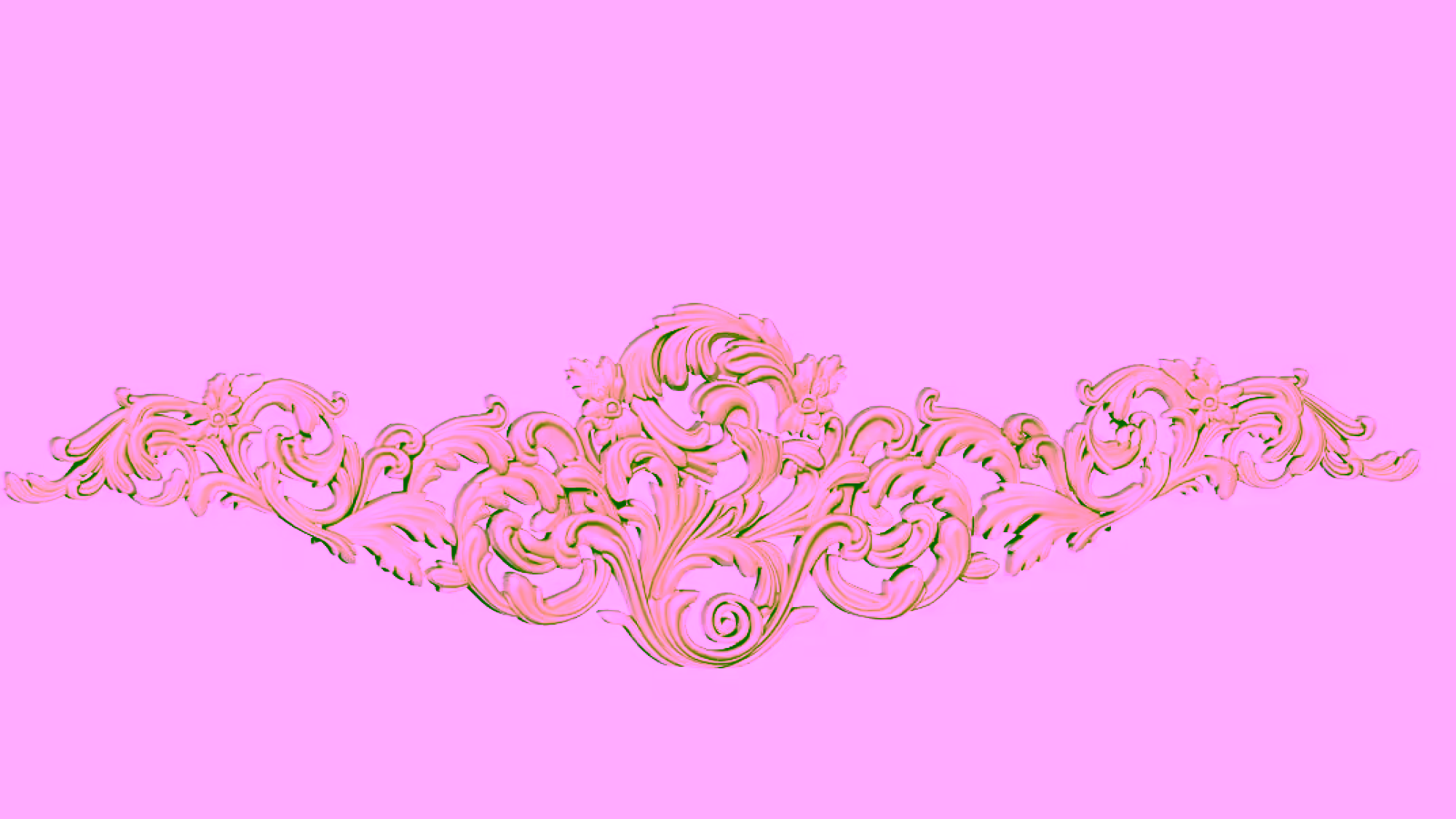 Pattern For Wood Carving 3d Stl File Free Download A000238