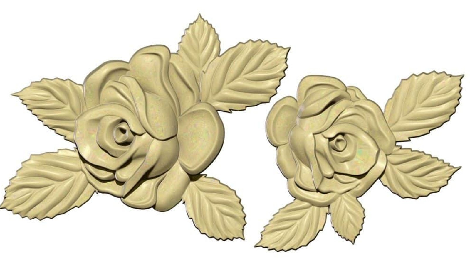 Rose Flower Wood Carving Stl File Free Download A000242