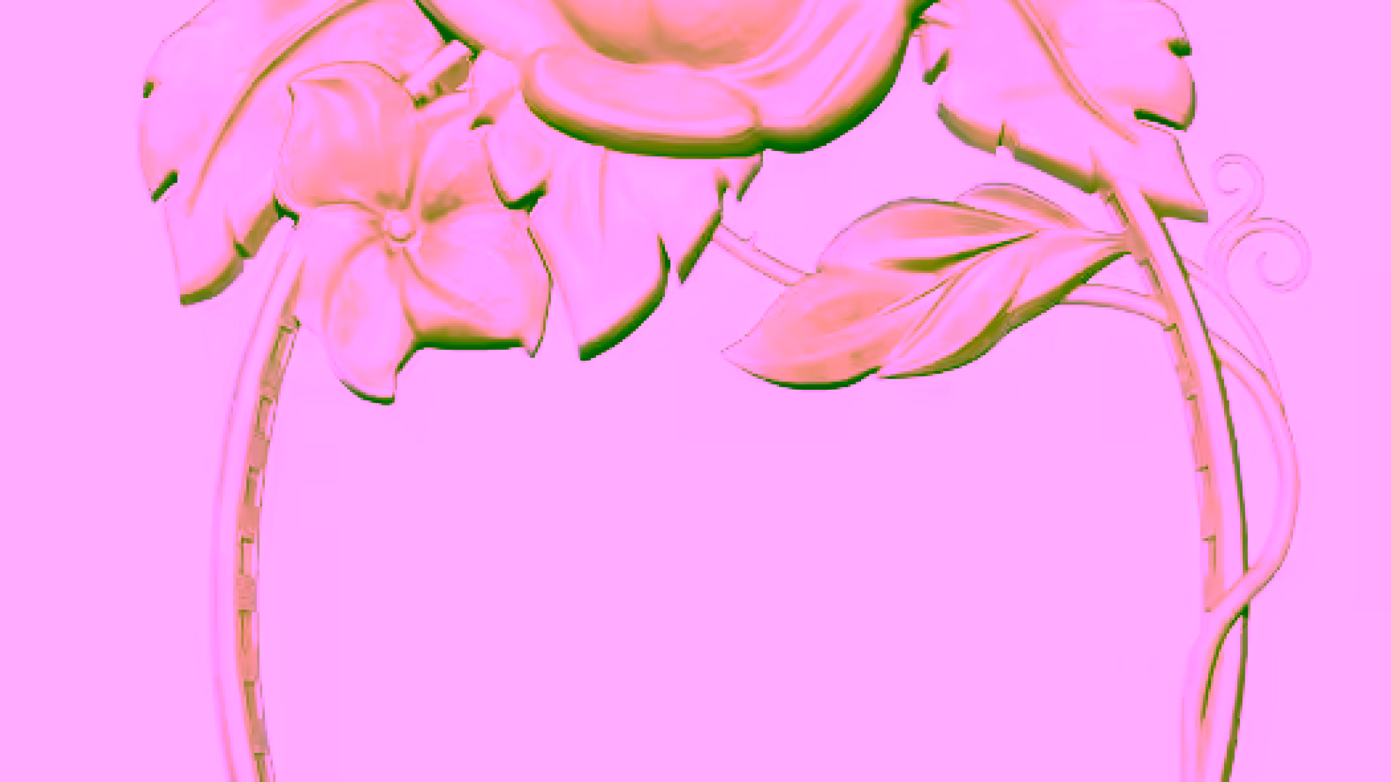 Rose Flower For Wood Carving Stl File Ree Download A000246
