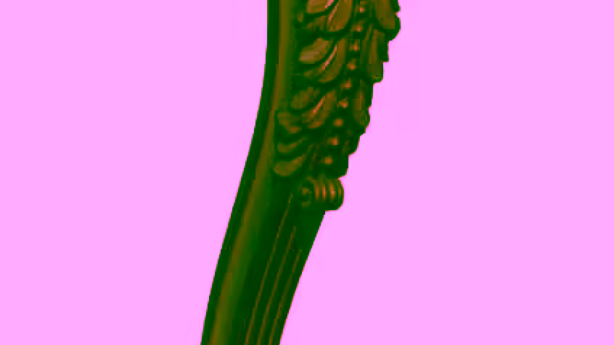 Table Leg Design For Wood Carving Stl File Free Download A000216