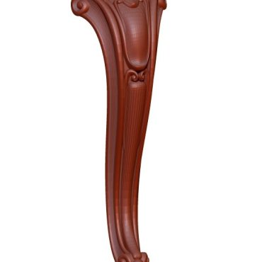 Table Leg For Wood Carving 3d Stl File Free Download A000212