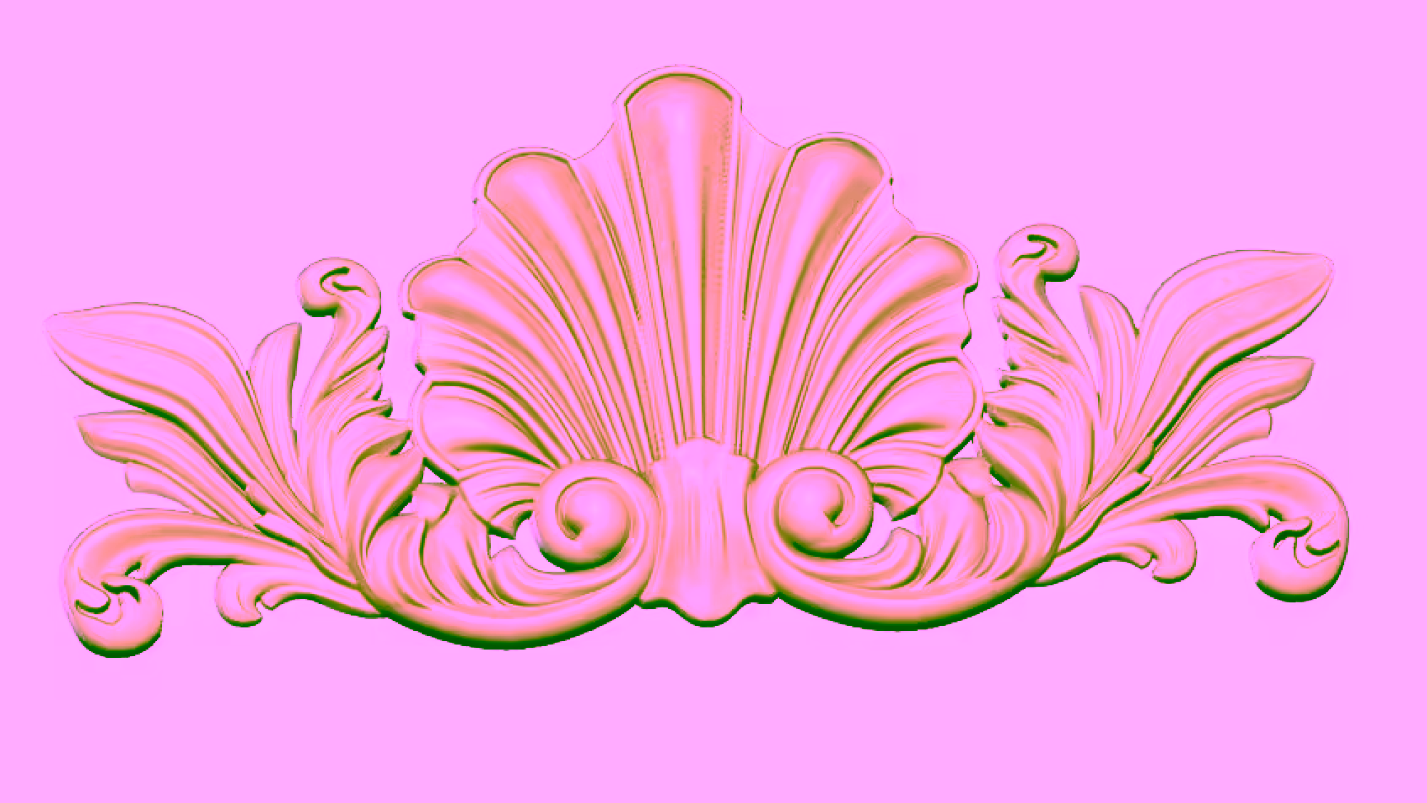 Wood Carving Design Stl File Free Download A000261