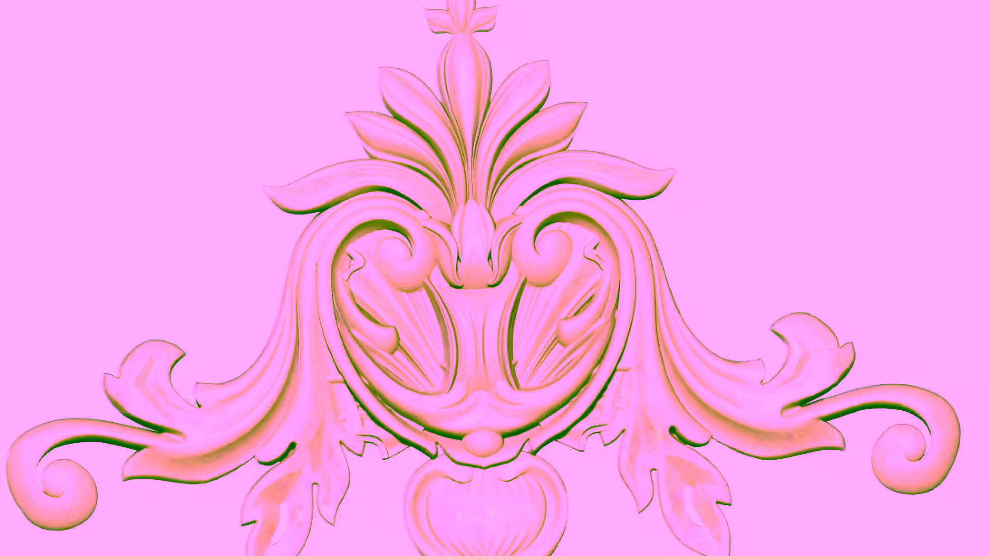 Wood Carving Decor Stl File Free Download A000264
