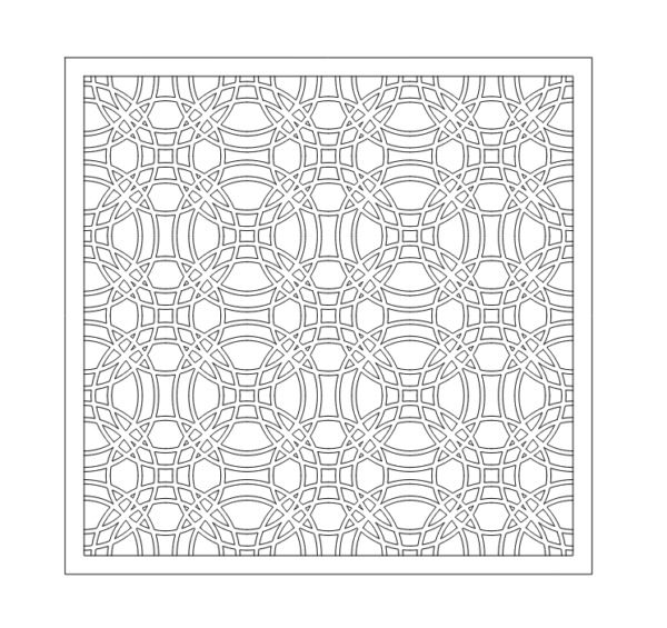 2d Pattern Vector Dxf File Download
