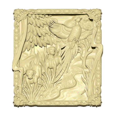 3d Art Painting For Wood Carving Stl File Free Download A000282