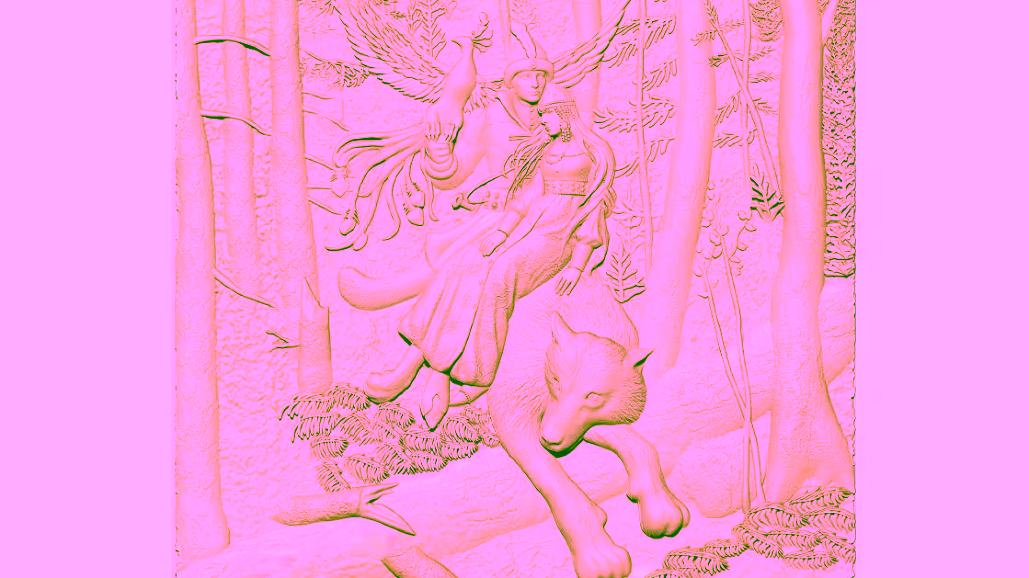 Art Painting 3d Stl File Free Download A000301