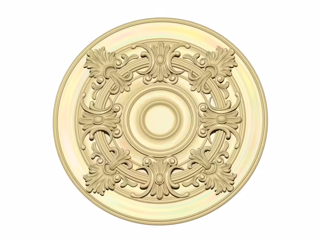Circular Pattern For Wood Carving 3d Stl File Free Download A000275