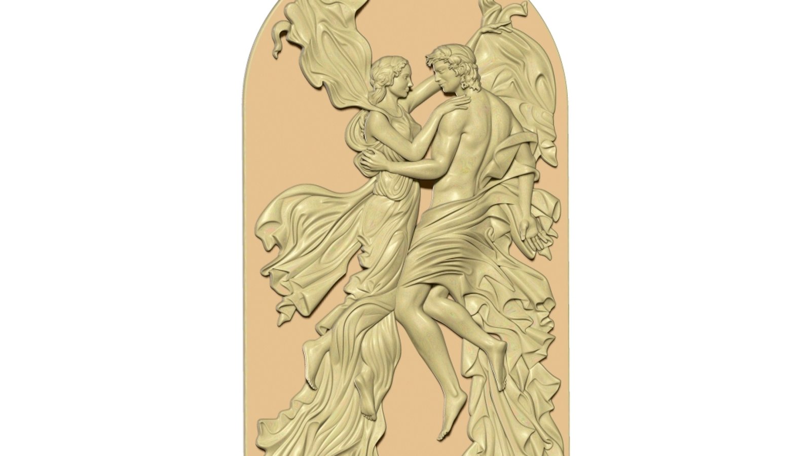 Couple 3d Art For Wood Carving Stl File Free Download A000314