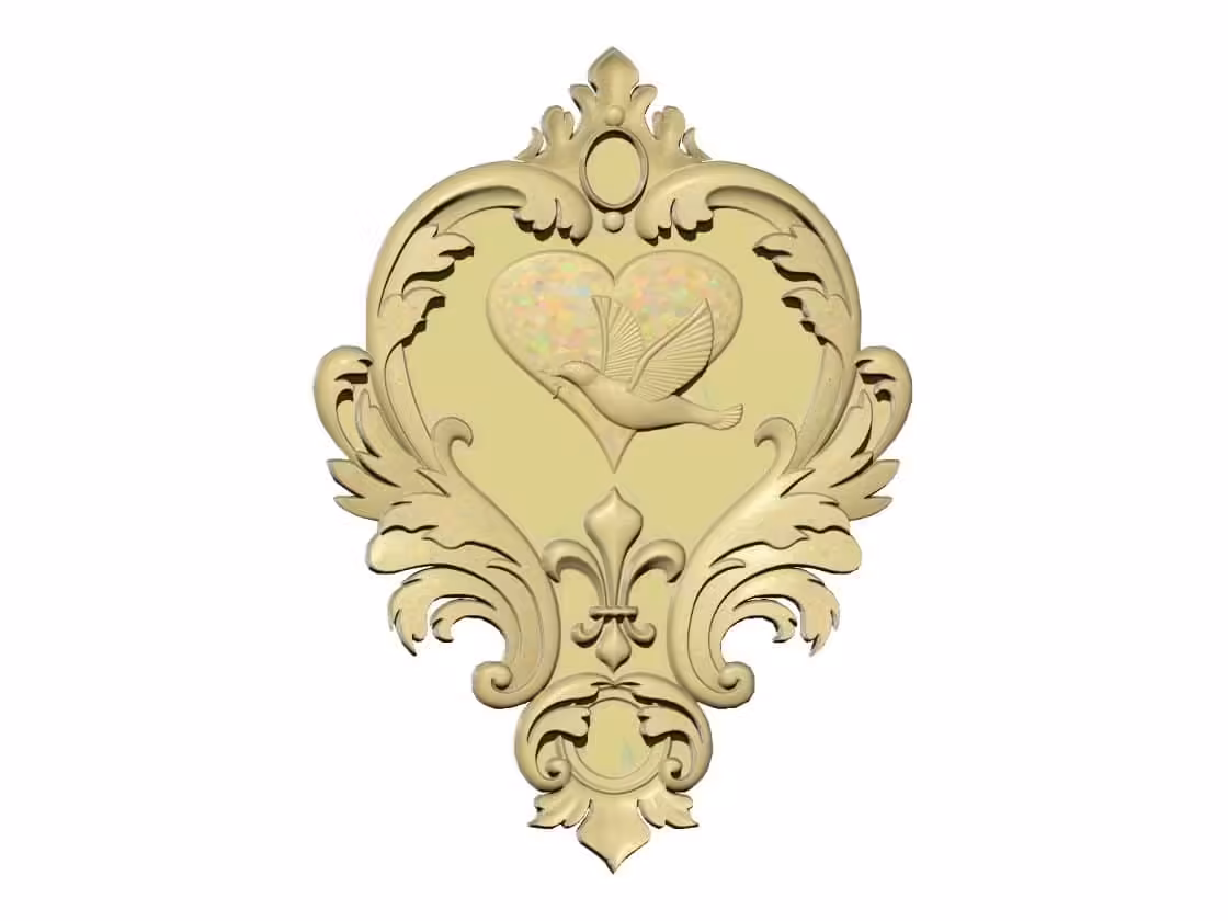 Decor For Wood Carving Download Free Stl File A000295