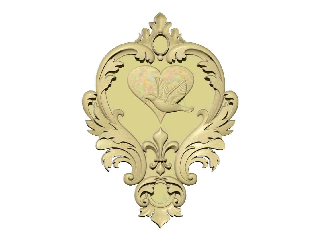 Decor For Wood Carving Download Free Stl File A000295