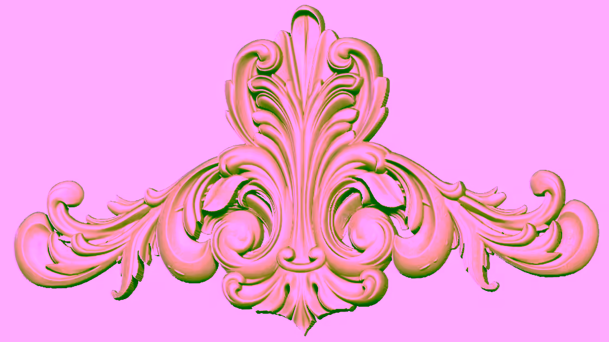 Decor For Wood Carving Stl File Free Download A000271