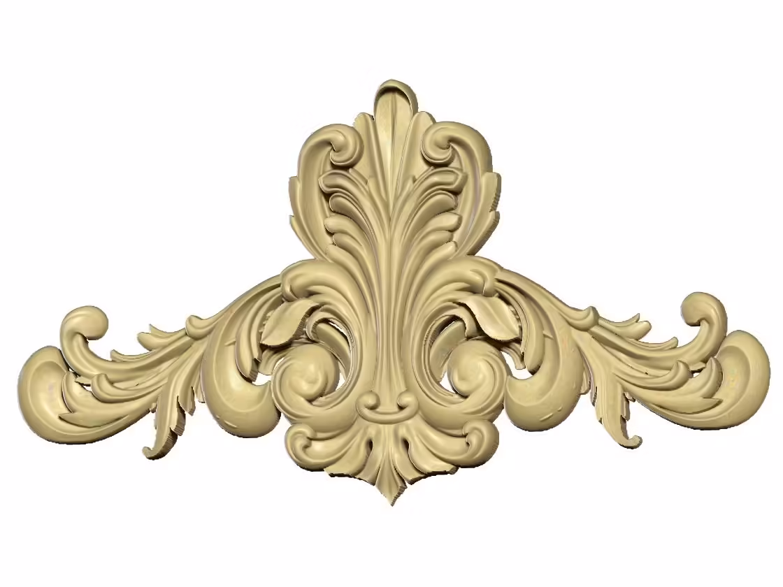 Decor For Wood Carving Stl File Free Download A000271