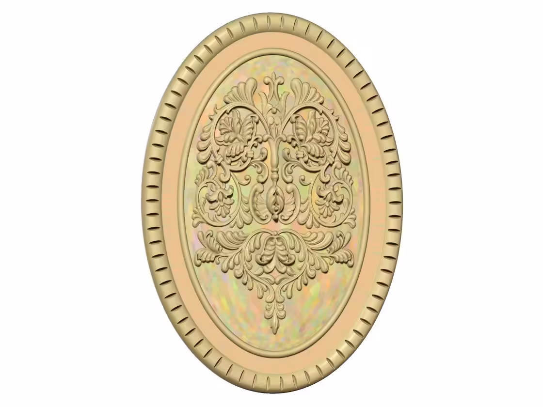 Decorative Design For Wood Carving Stl File Free Download A000316