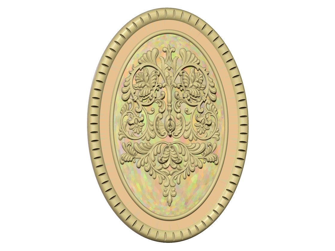 Decorative Design For Wood Carving Stl File Free Download A000316