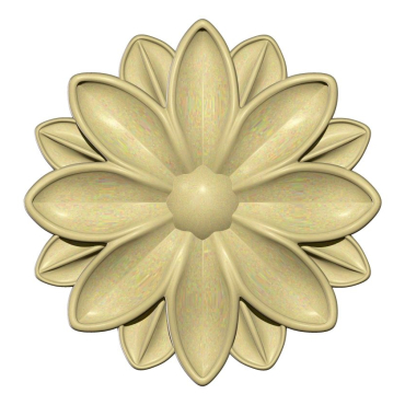 Flower Decor 3d Stl File Free Download A000280