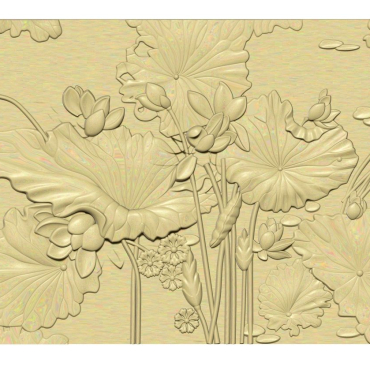 Flower Wall Panel For Cnc Carving Stl File Free Download A000302