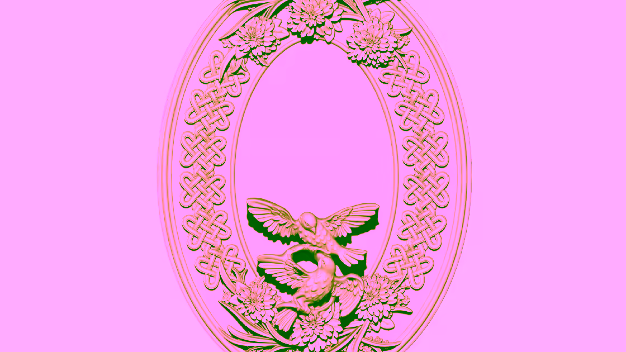 Frame Design 3d Stl File Free Download A000309