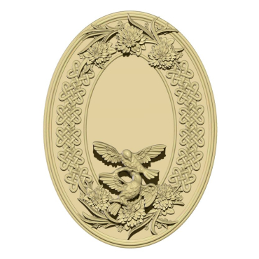 Frame Design 3d Stl File Free Download A000309