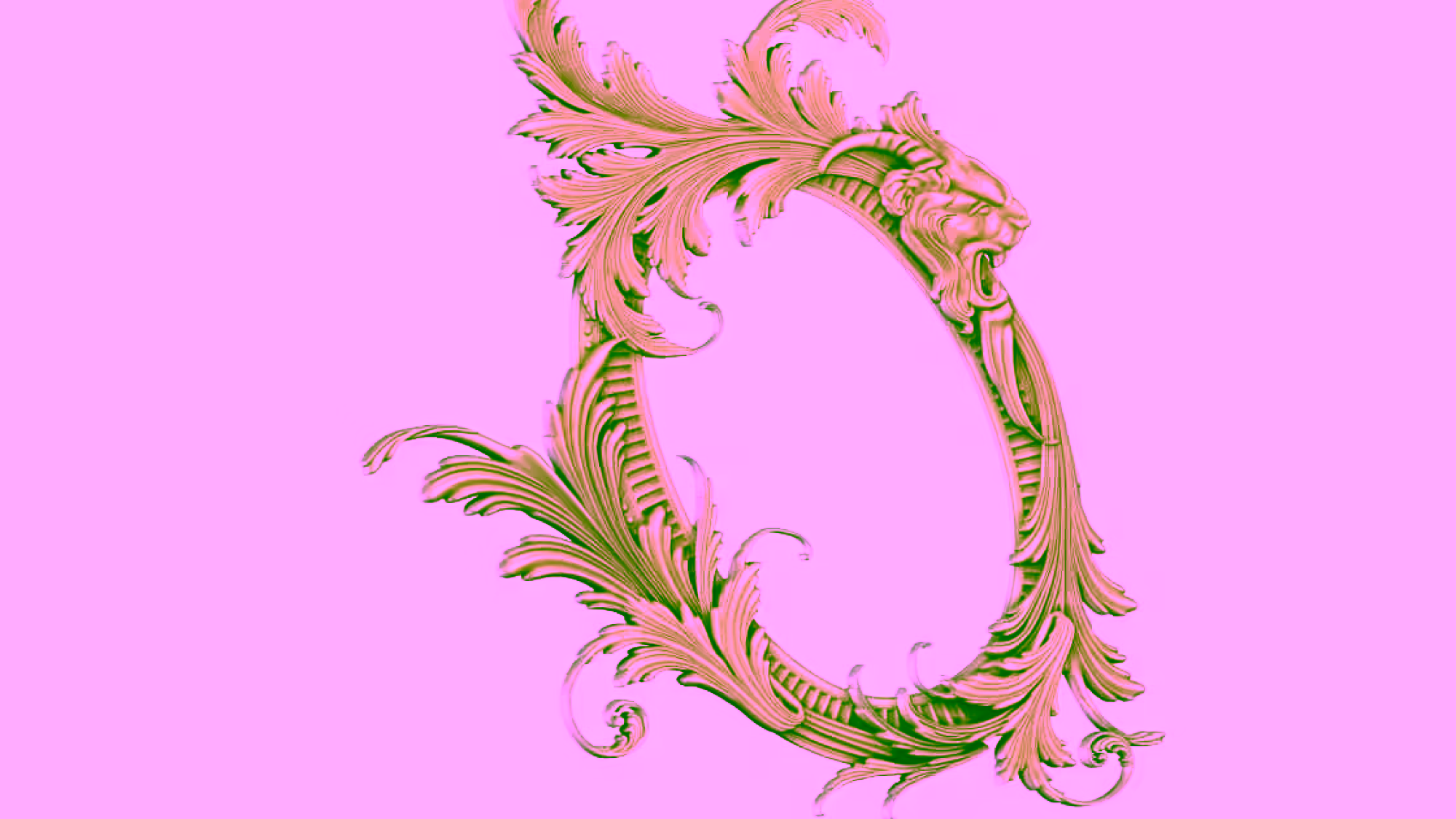 Frame Design 3d Stl File Free Download A000286