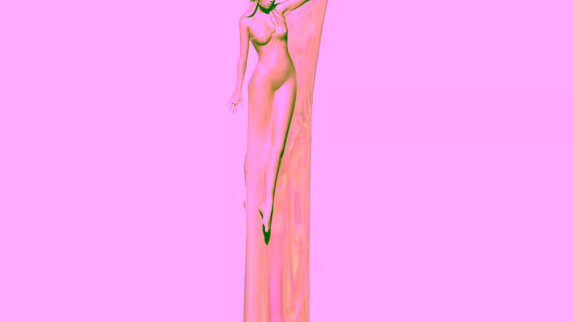 Girl Character 3d Model Free Download A000288