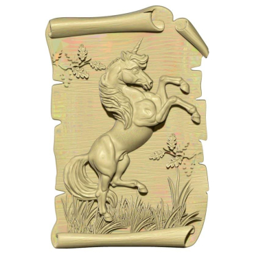 Horse Art For Wood Carving Stl File Free Download A000321