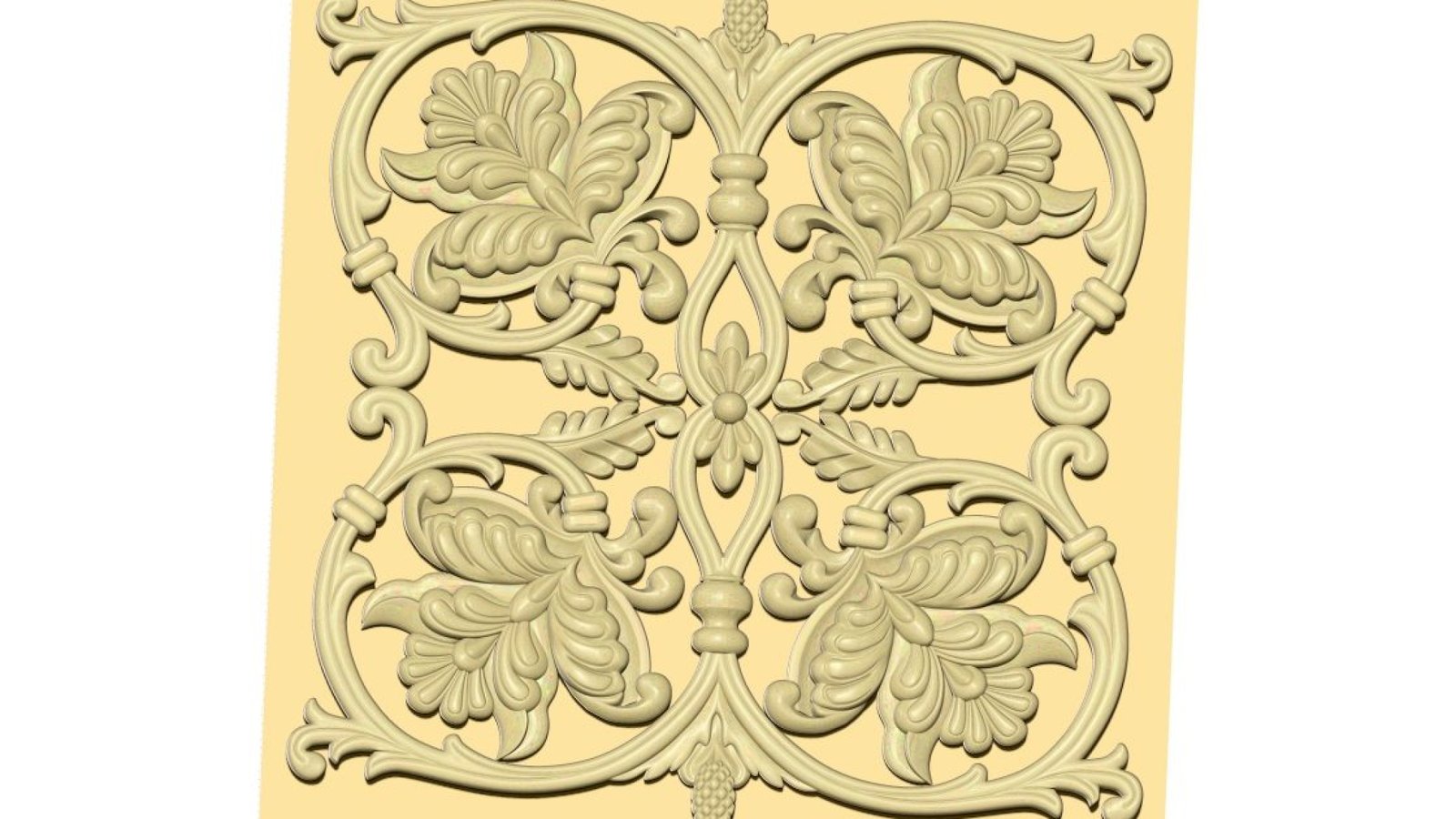 Lower Pattern For Wood Carving Stl File Free Download A000276