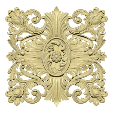 Wood Carving Decor 3d Stl File Free Download A000281