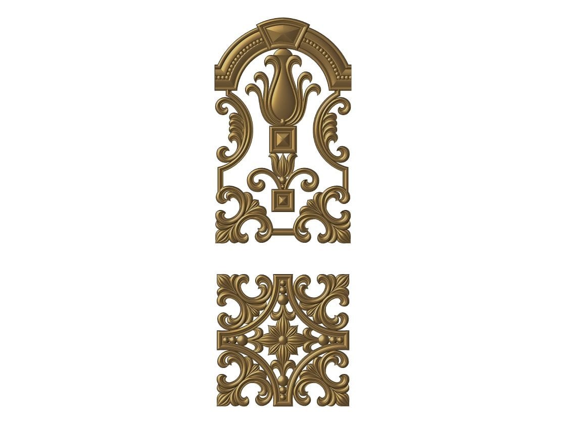 Door Design Stl File Free Download A000349