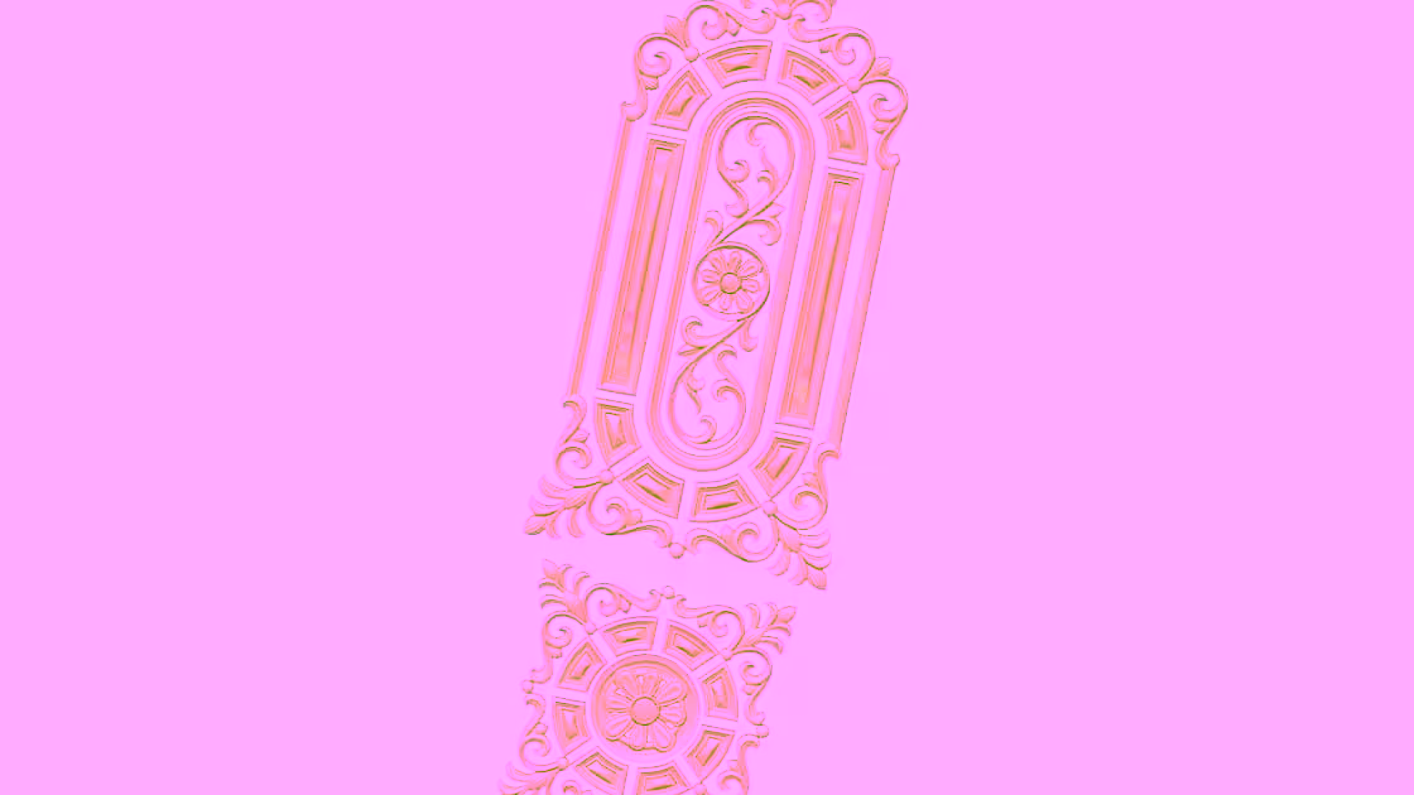 Door Frame Design Stl File Download A000343