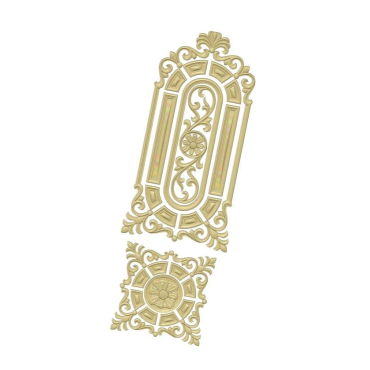 Door Frame Design Stl File Download A000343