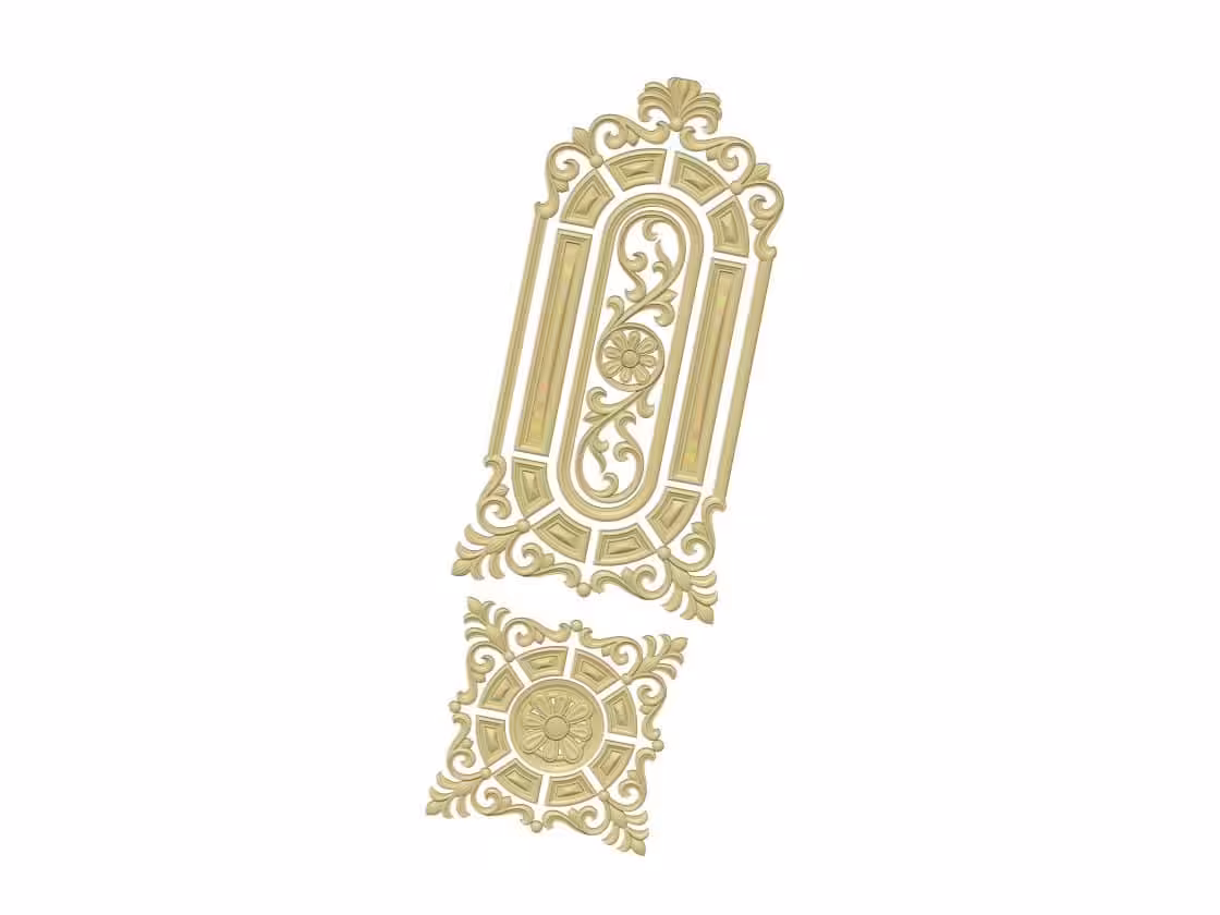 Door Frame Design Stl File Download A000343