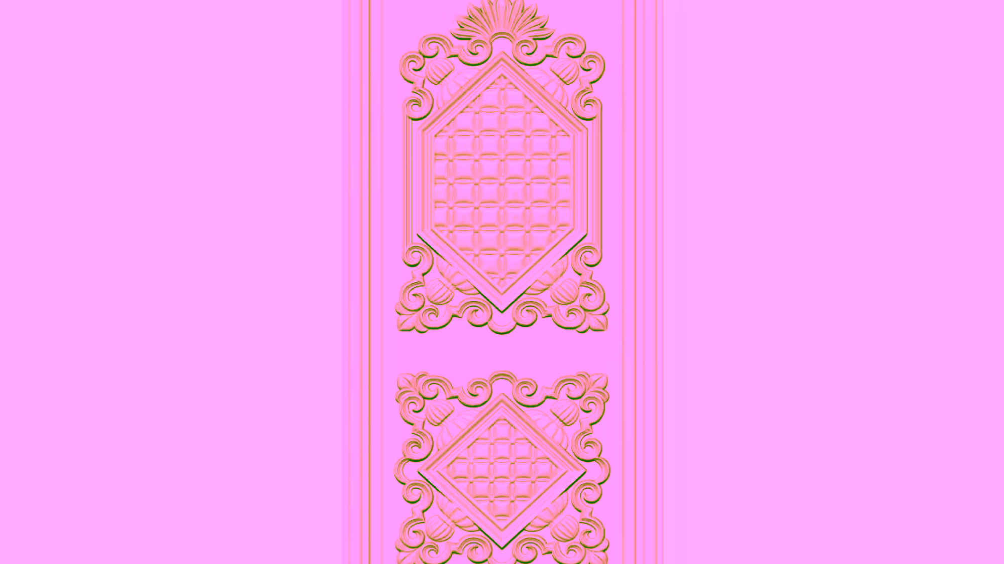 Door Frame Design Stl File Free Download A000341
