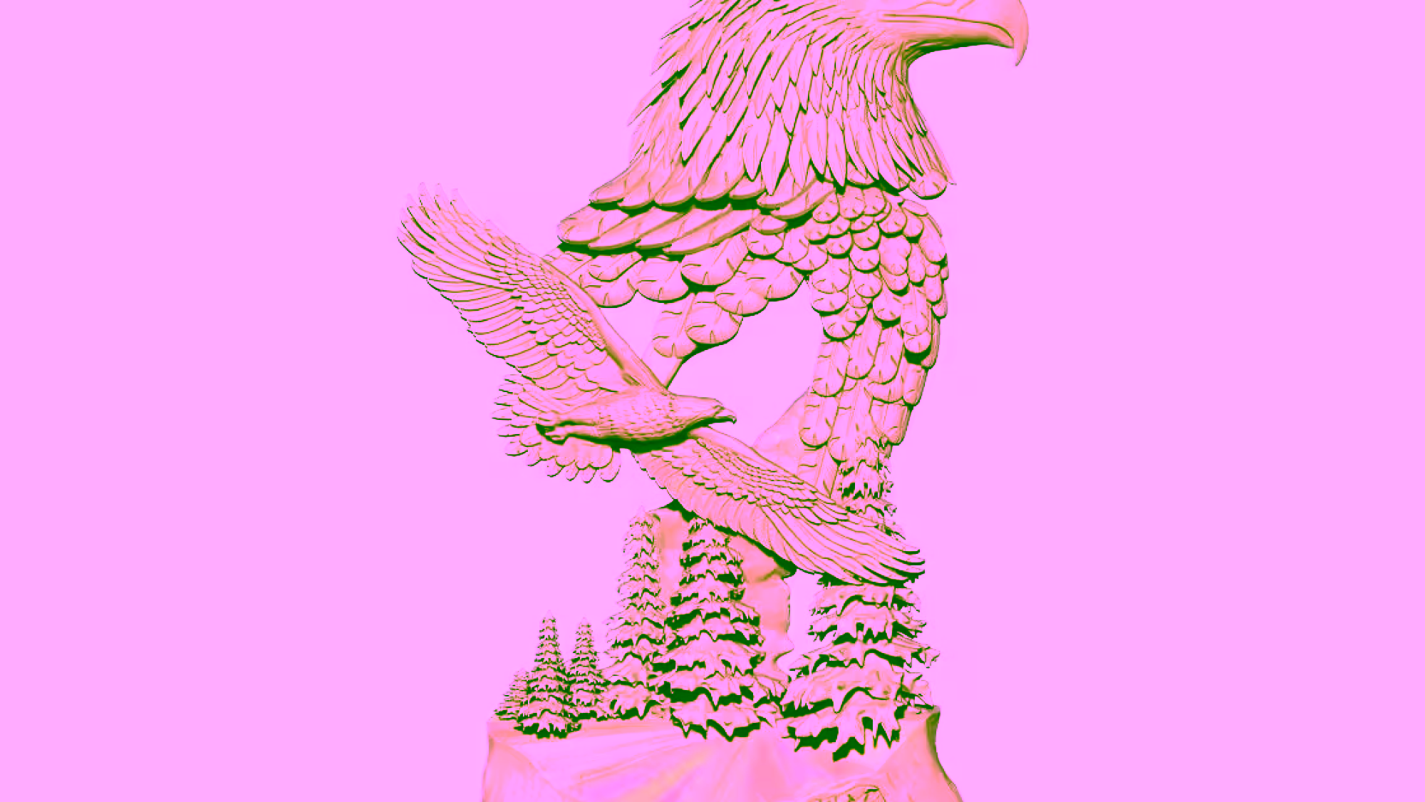 Eagle Art Stl File Free Download A000331