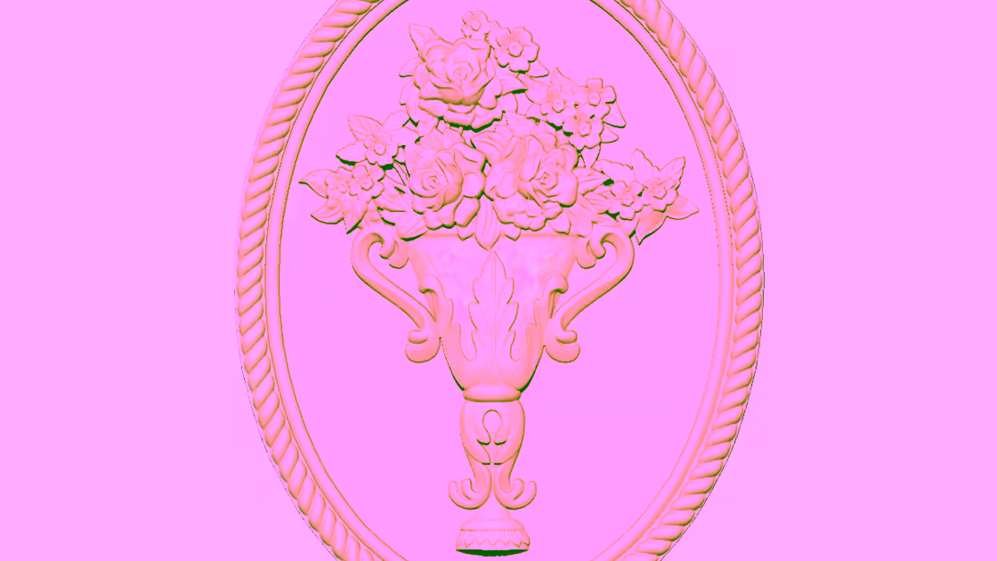 Flower Design Stlfile Free Download A000325